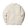 Recycled Cotton Mockneck Long Sleeve T-Shirt