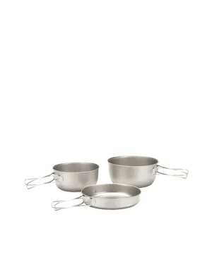 3 Piece Titanium Cookset