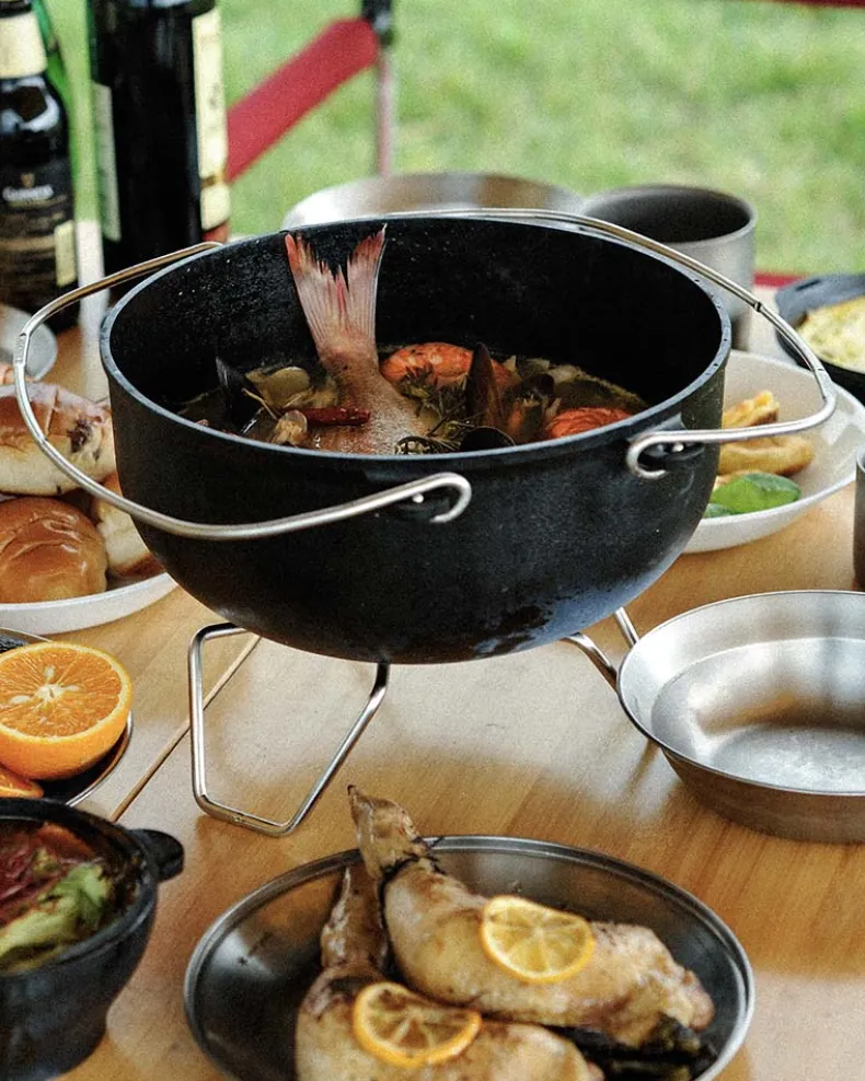 Cast Iron Charcoal Stand 26cm