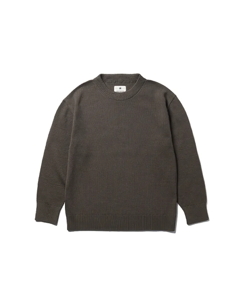 Co/Ny/Pe Knit Crew Neck