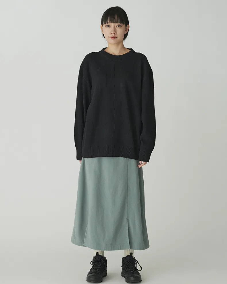 Co/Ny/Pe Knit Crew Neck