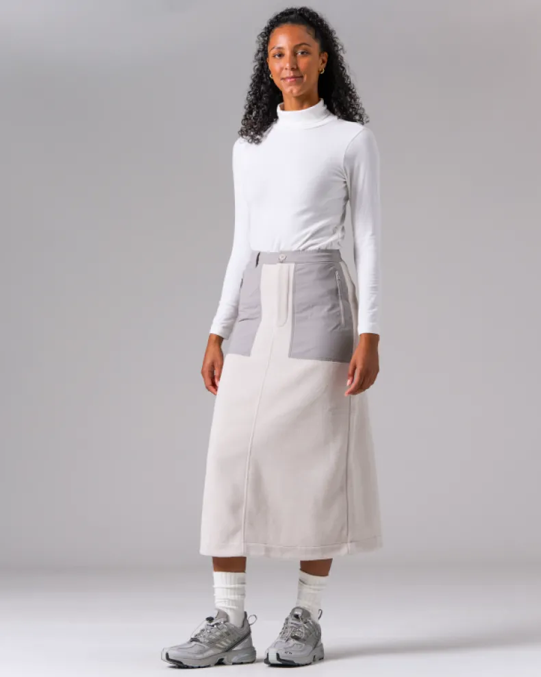 Double Face Fleece Skirt