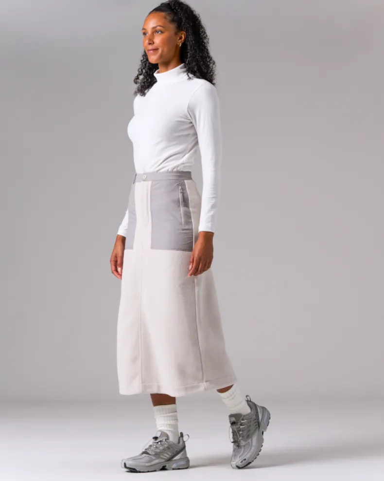 Double Face Fleece Skirt