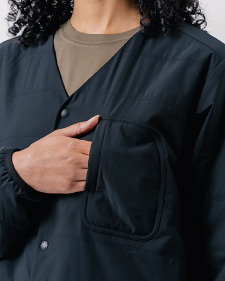 Flexible Insulated Cardigan