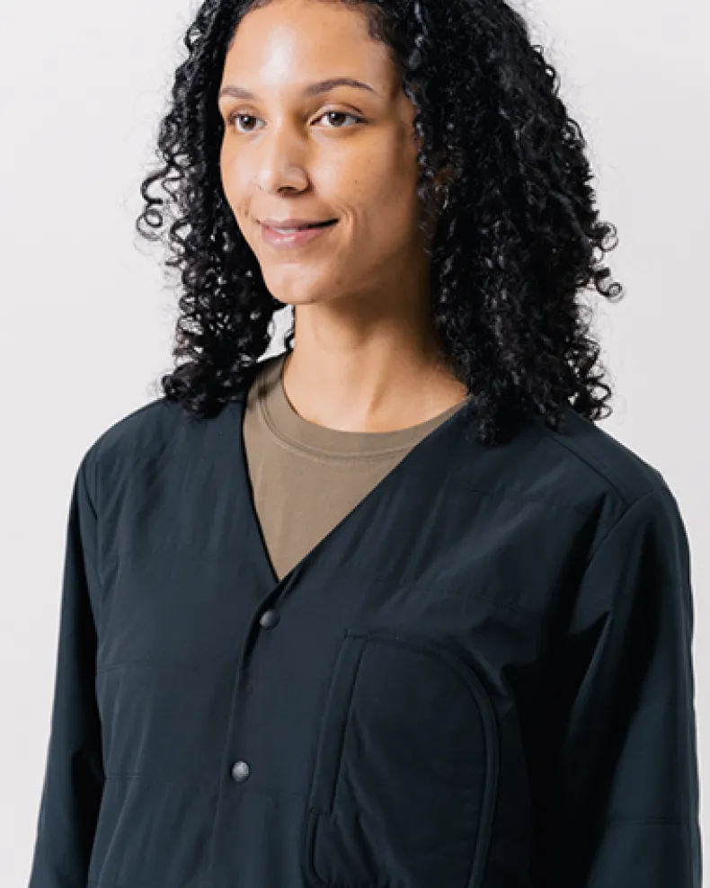 Flexible Insulated Cardigan