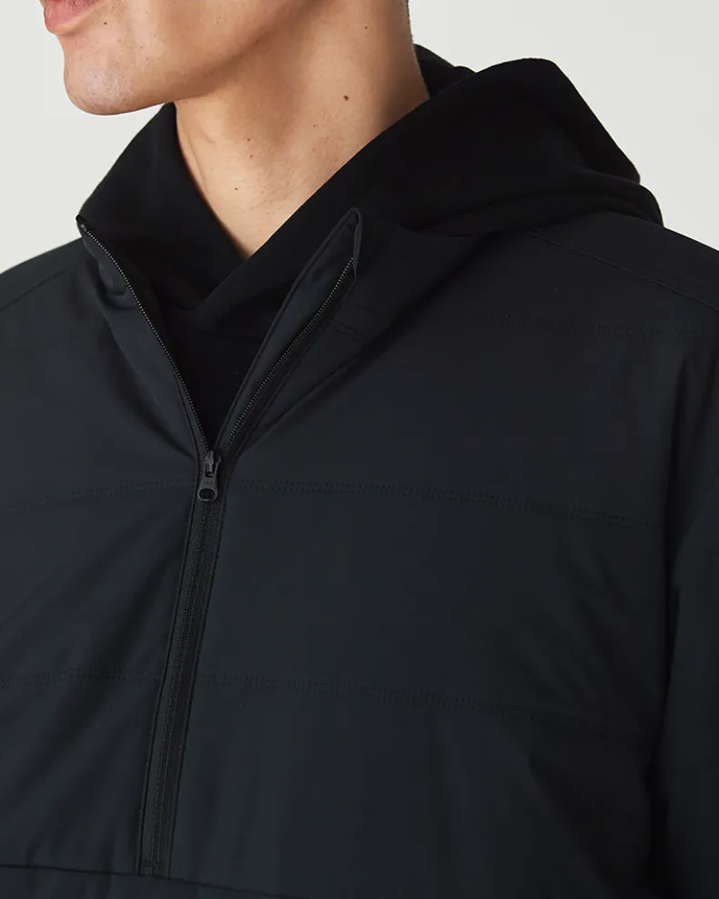 Flexible Insulated Half Zip Pullover