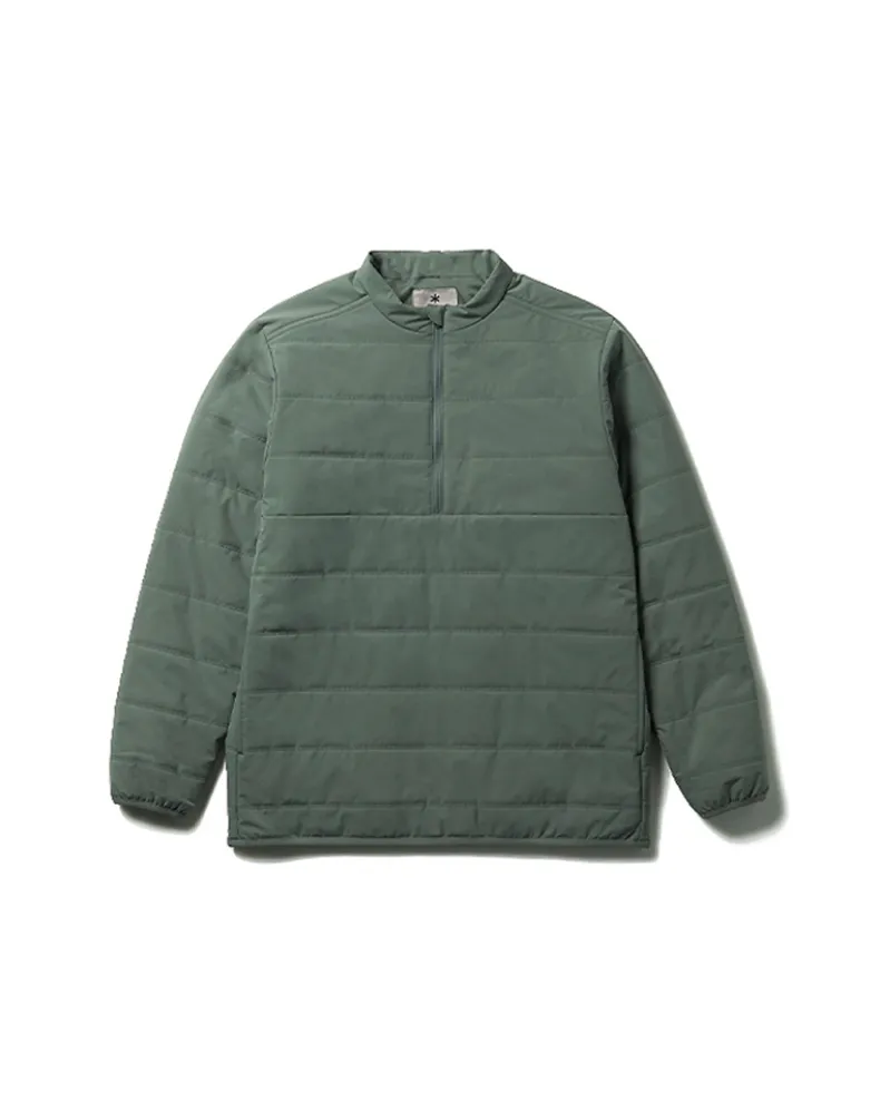 Flexible Insulated Half Zip Pullover