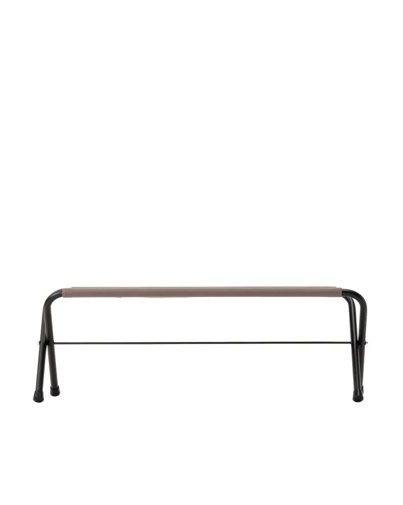 Gray Folding Bench