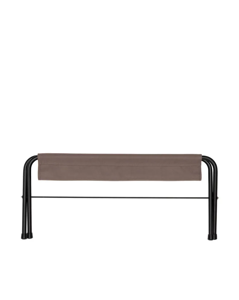 Gray Folding Bench
