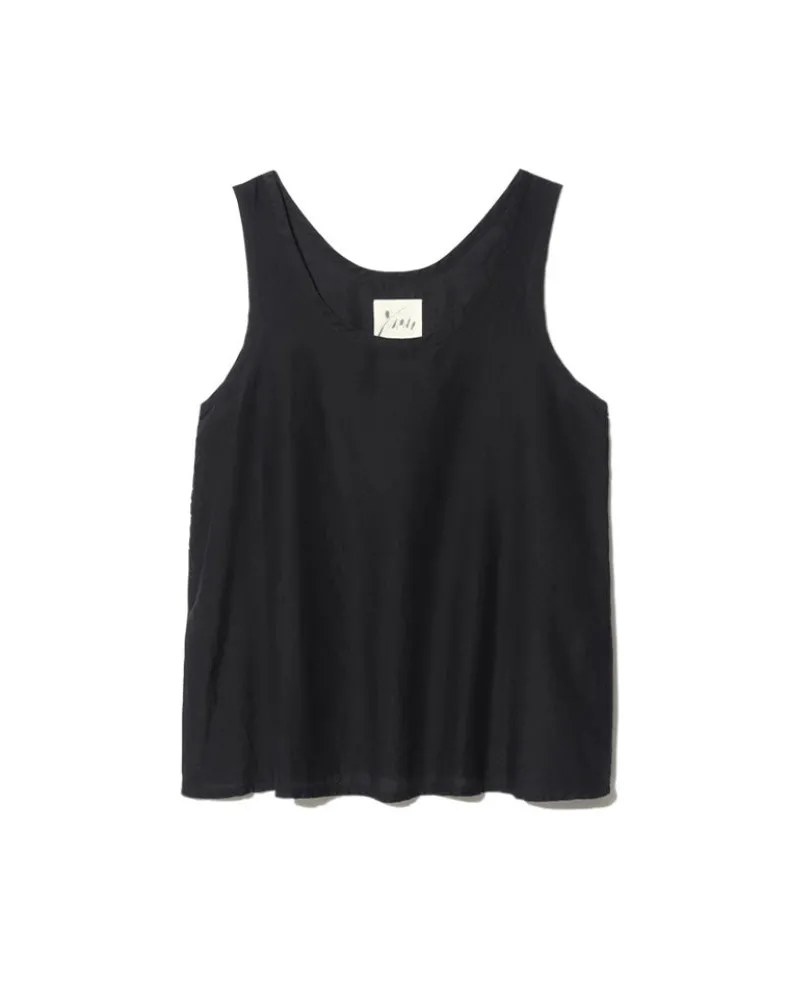 Hand-Woven Cotton Silk Tank Top