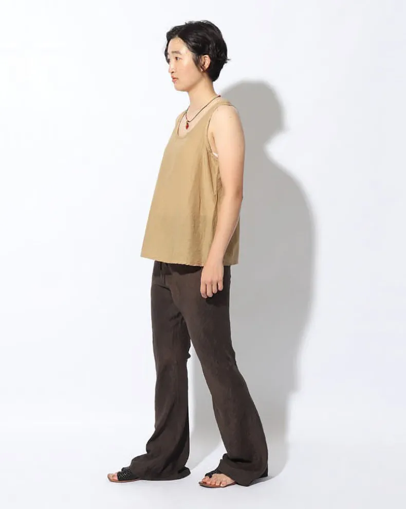Hand-Woven Cotton Silk Tank Top