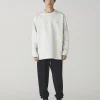 Heavy Cotton Border Long Sleeve T-Shirt