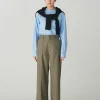 Hybrid Wool Wide Pants