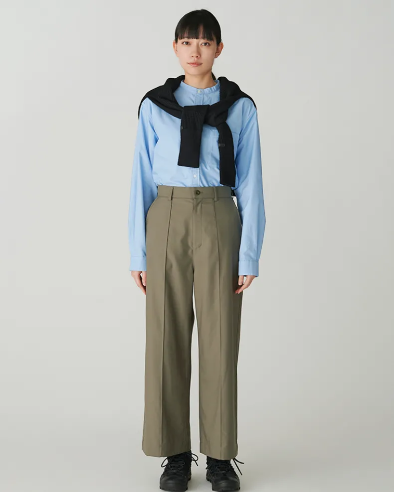 Hybrid Wool Wide Pants