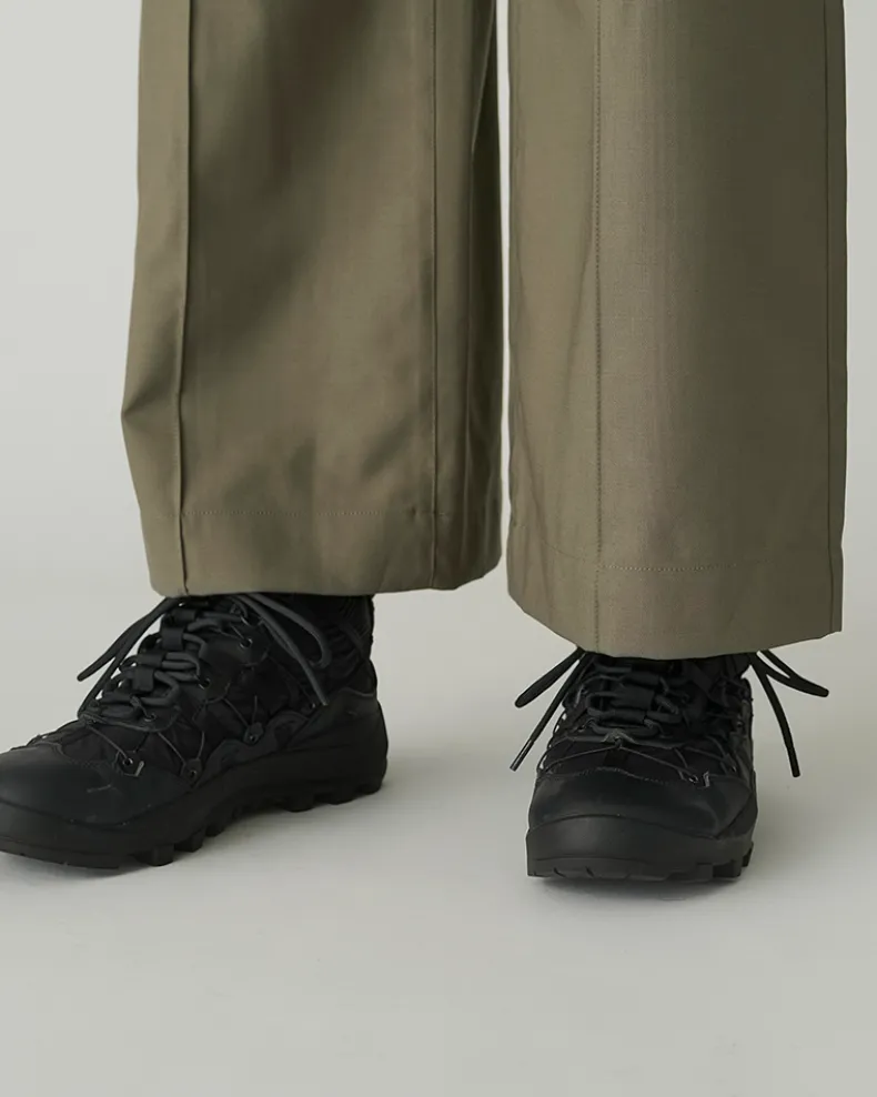 Hybrid Wool Wide Pants