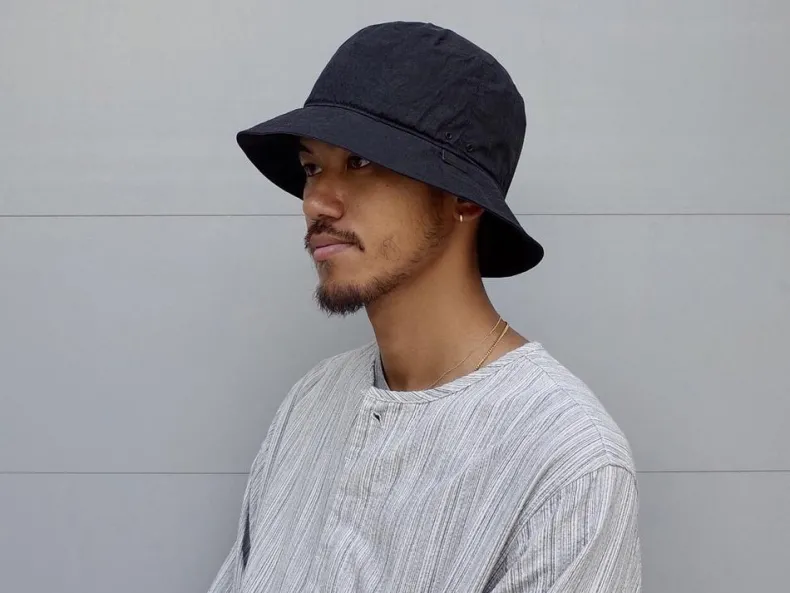 Indigo C/N Bucket Hat