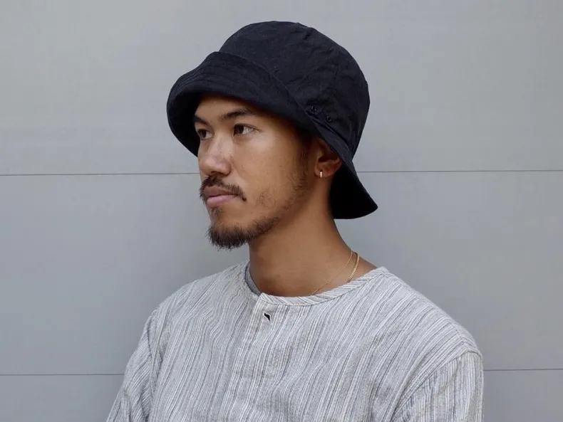 Indigo C/N Bucket Hat