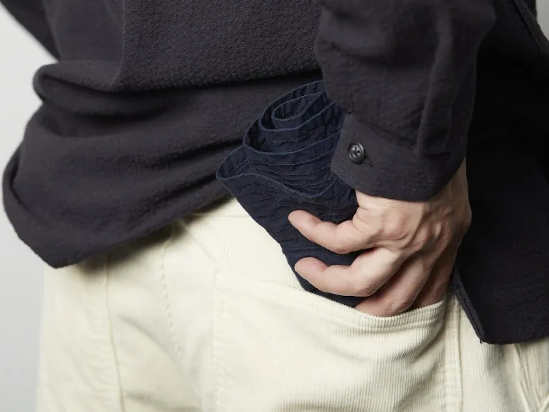 Indigo C/N Bucket Hat