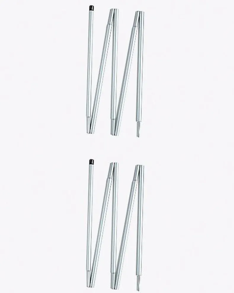Light Tarp Pole 125cm 2pcs