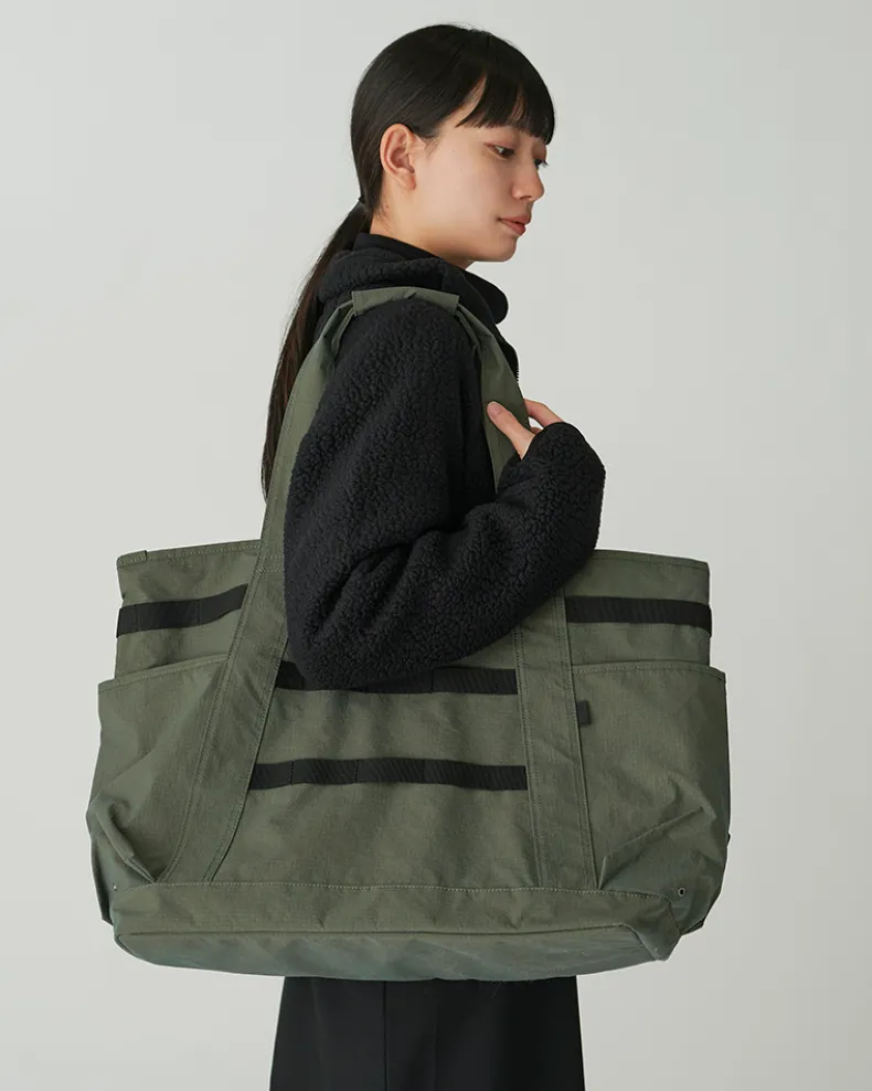 Lightweight Taslan Ripstop Tote Bag