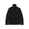 Merino Wool Turtleneck Long Sleeve T-Shirt