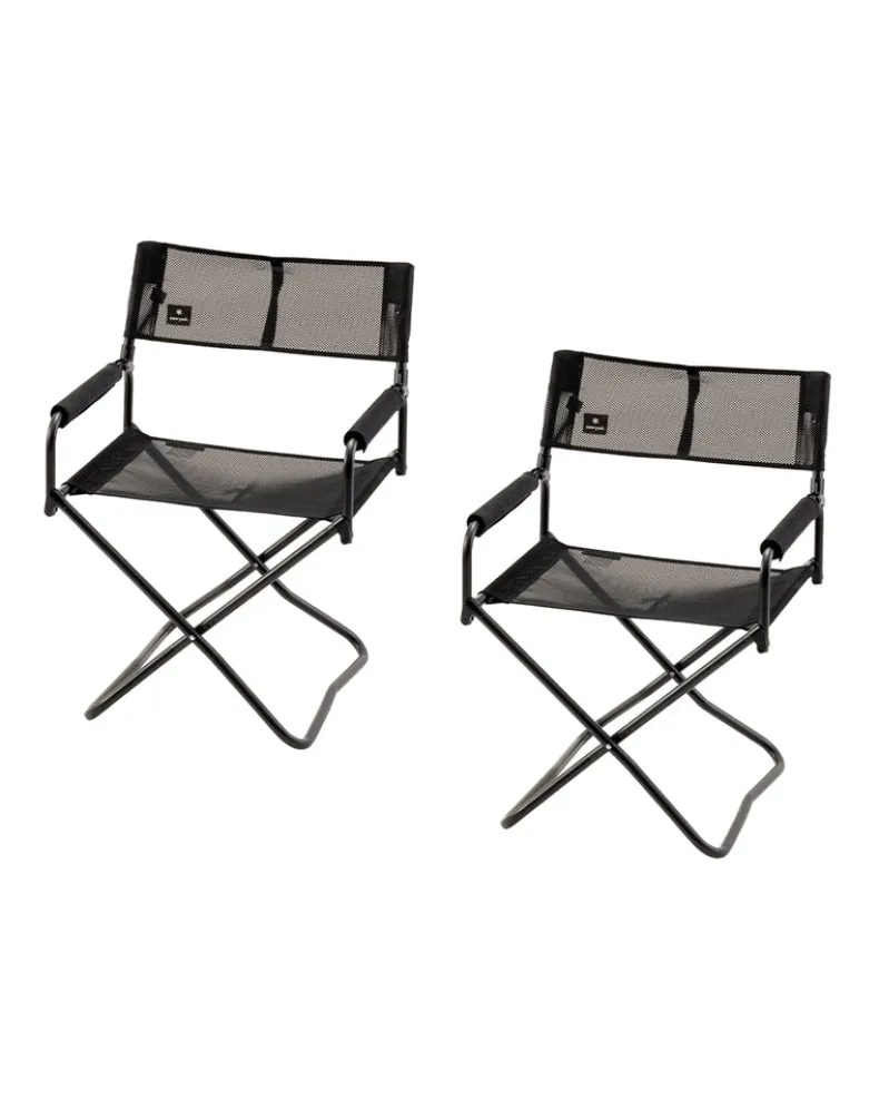 Mesh Folding Chair Set