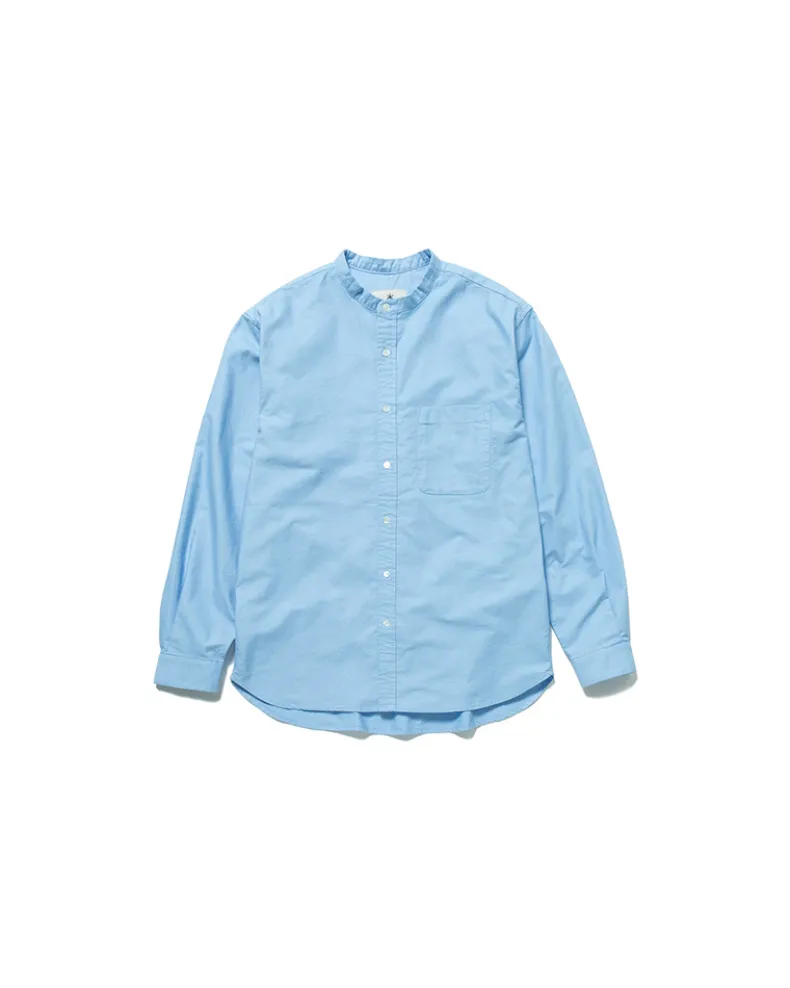 Organic Cotton OX Stand Collar Shirt