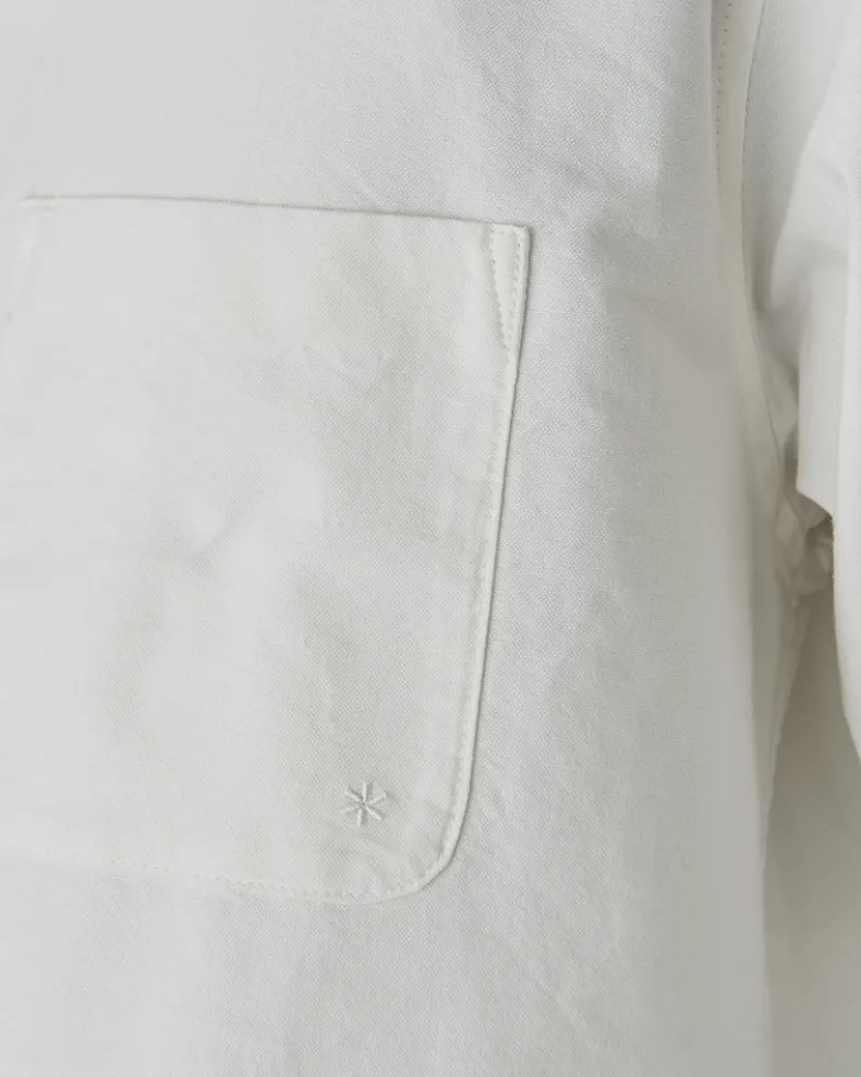 Organic Cotton OX Stand Collar Shirt