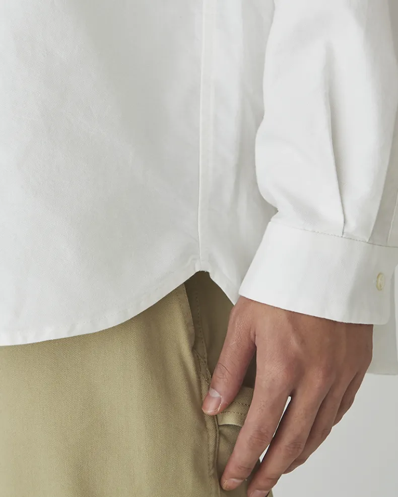 Organic Cotton OX Stand Collar Shirt