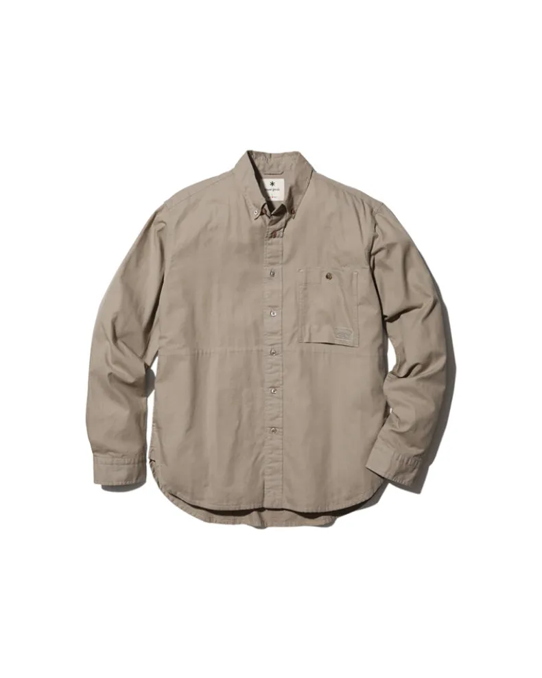 Organic Cotton Poplin Button-Down Shirt