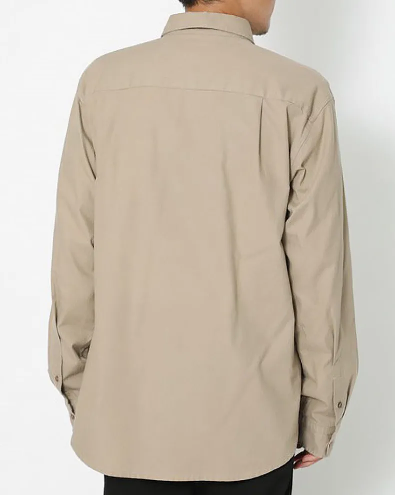 Organic Cotton Poplin Button-Down Shirt