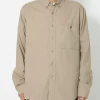 Organic Cotton Poplin Button-Down Shirt
