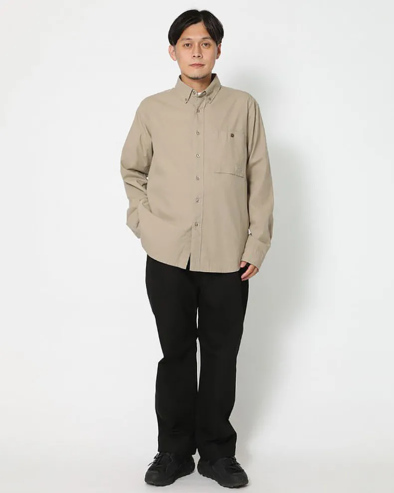 Organic Cotton Poplin Button-Down Shirt