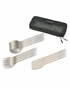 12pc. Titanium Cutlery Set