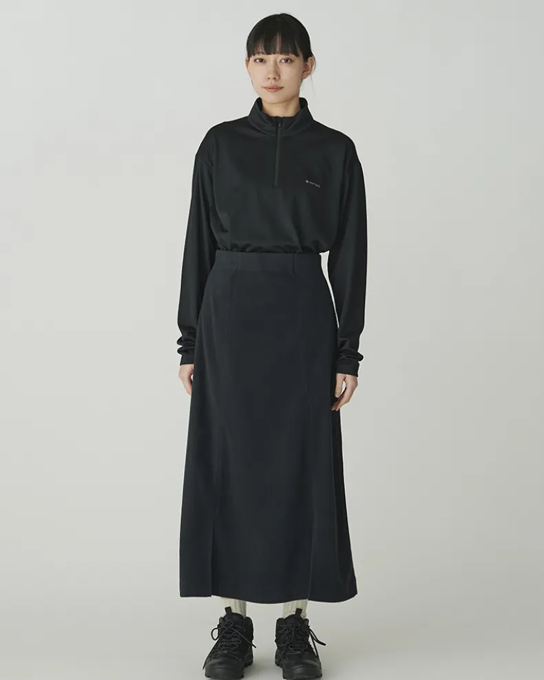 Pe/Wo Hybrid Half Zip T-Shirt