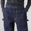 Recycled Cotton Denim Wide Pants