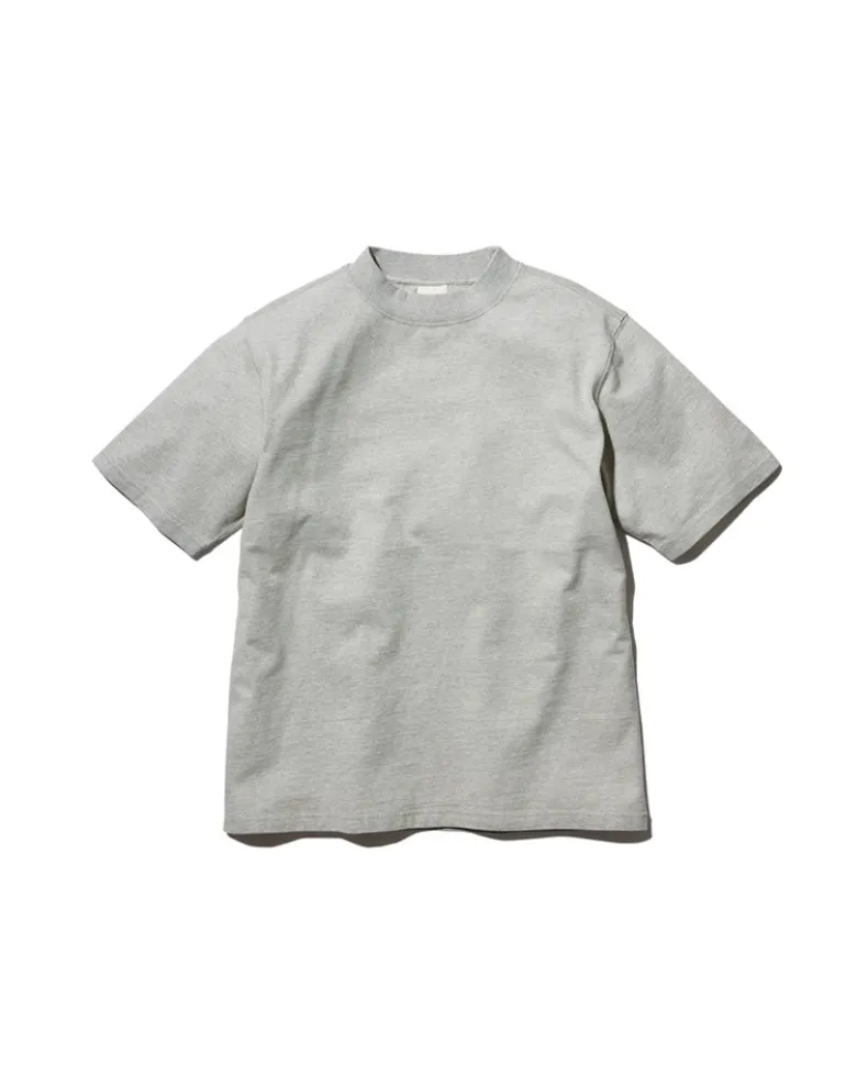 Recycled Cotton Heavy Mockneck T-Shirt