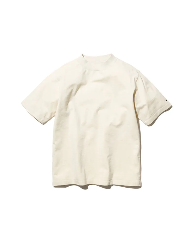 Recycled Cotton Heavy Mockneck T-Shirt