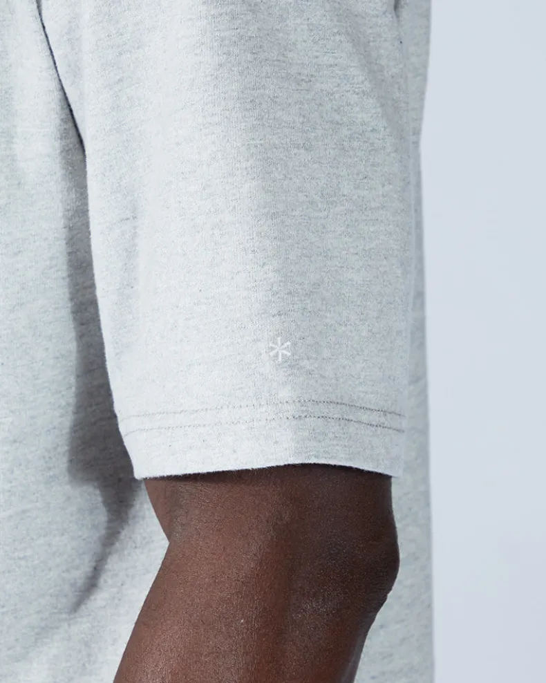 Recycled Cotton Heavy Mockneck T-Shirt