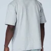Recycled Cotton Heavy Mockneck T-Shirt