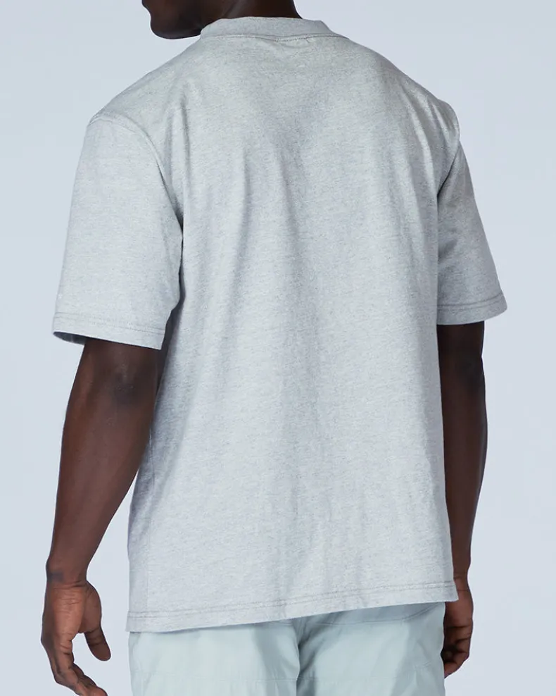 Recycled Cotton Heavy Mockneck T-Shirt