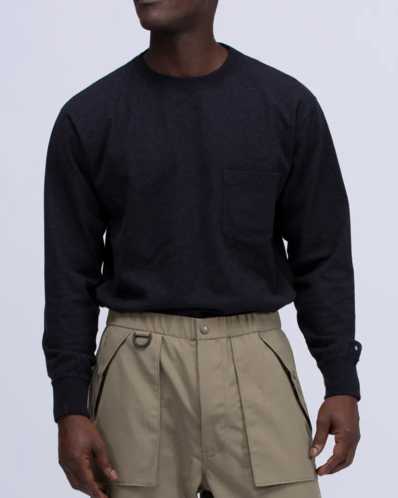 Recycled Cotton Long Sleeve T-Shirt