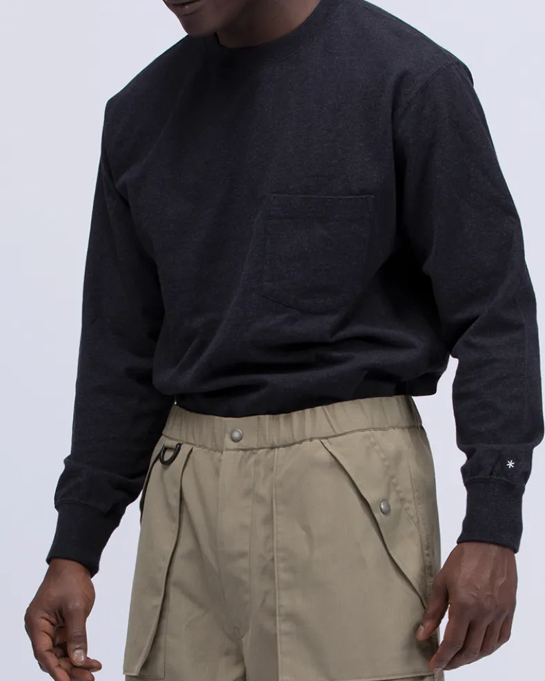 Recycled Cotton Long Sleeve T-Shirt