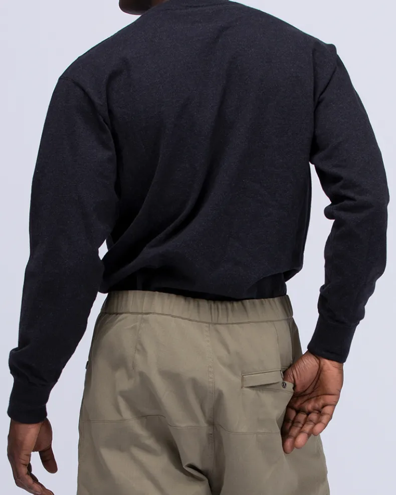 Recycled Cotton Long Sleeve T-Shirt