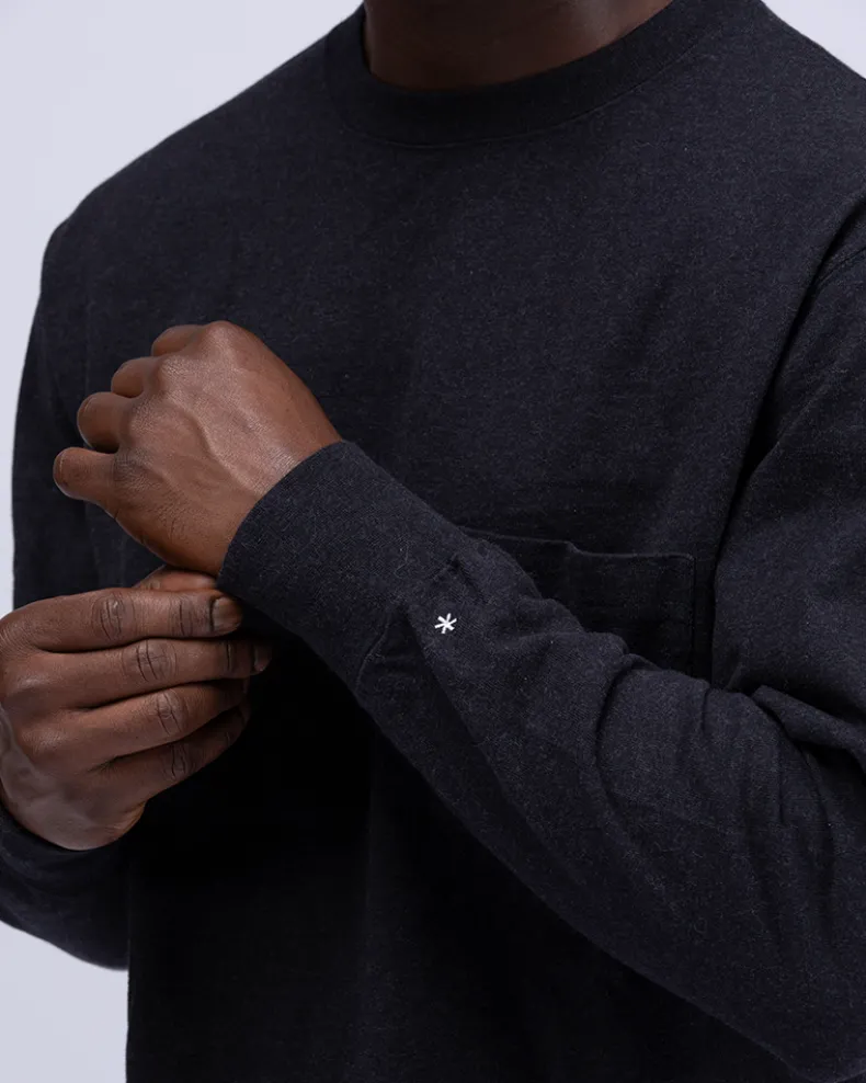 Recycled Cotton Long Sleeve T-Shirt