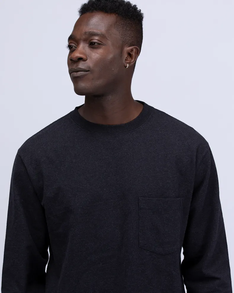 Recycled Cotton Long Sleeve T-Shirt