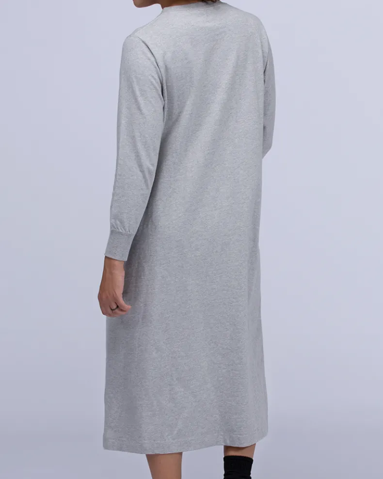 Recycled Cotton Long Sleeve Dress