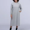 Recycled Cotton Long Sleeve Dress