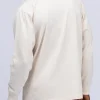 Recycled Cotton Mockneck Long Sleeve T-Shirt