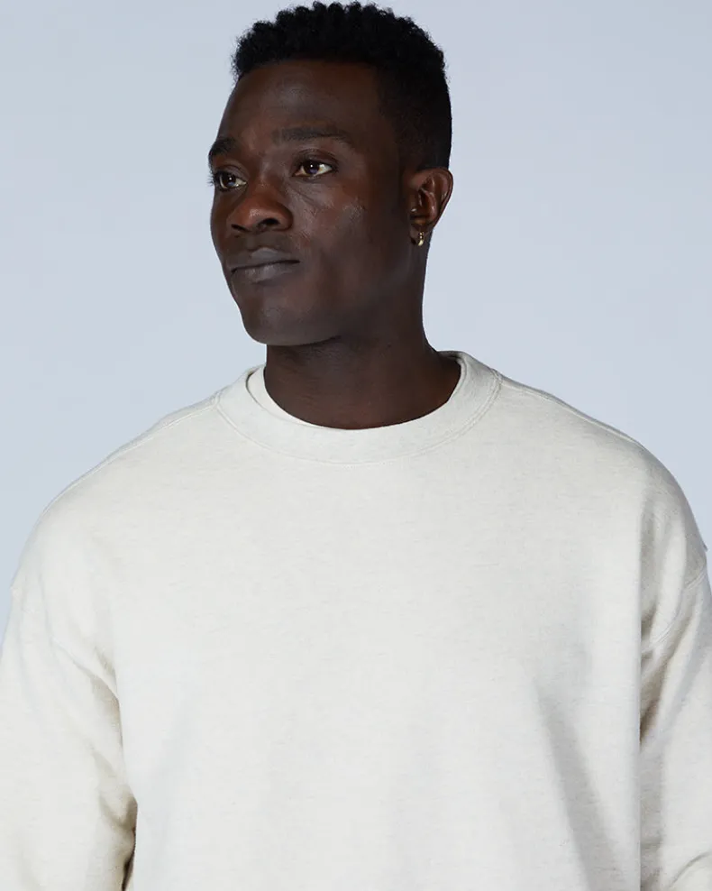 Recycled Cotton Sweat Crewneck